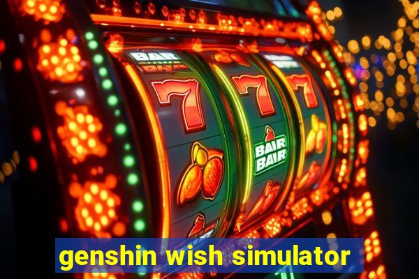 genshin wish simulator